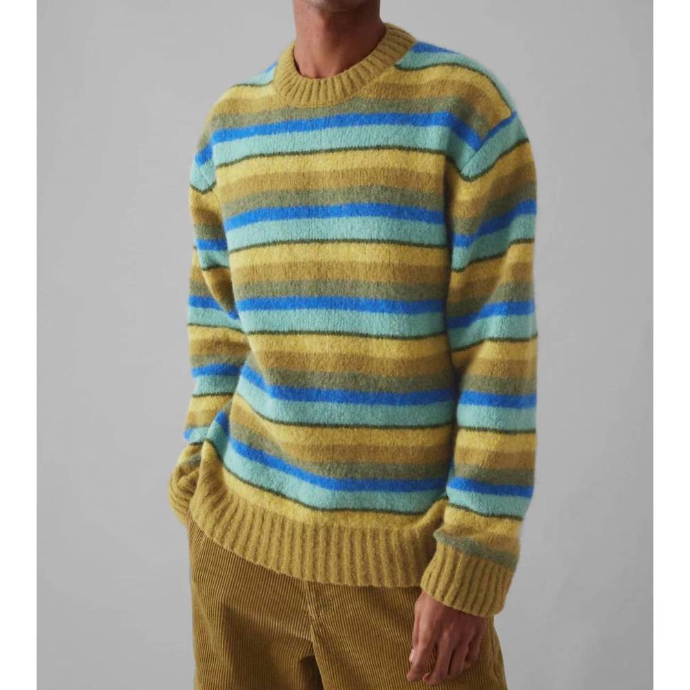 Striped Crewneck Sweater - Multicolor